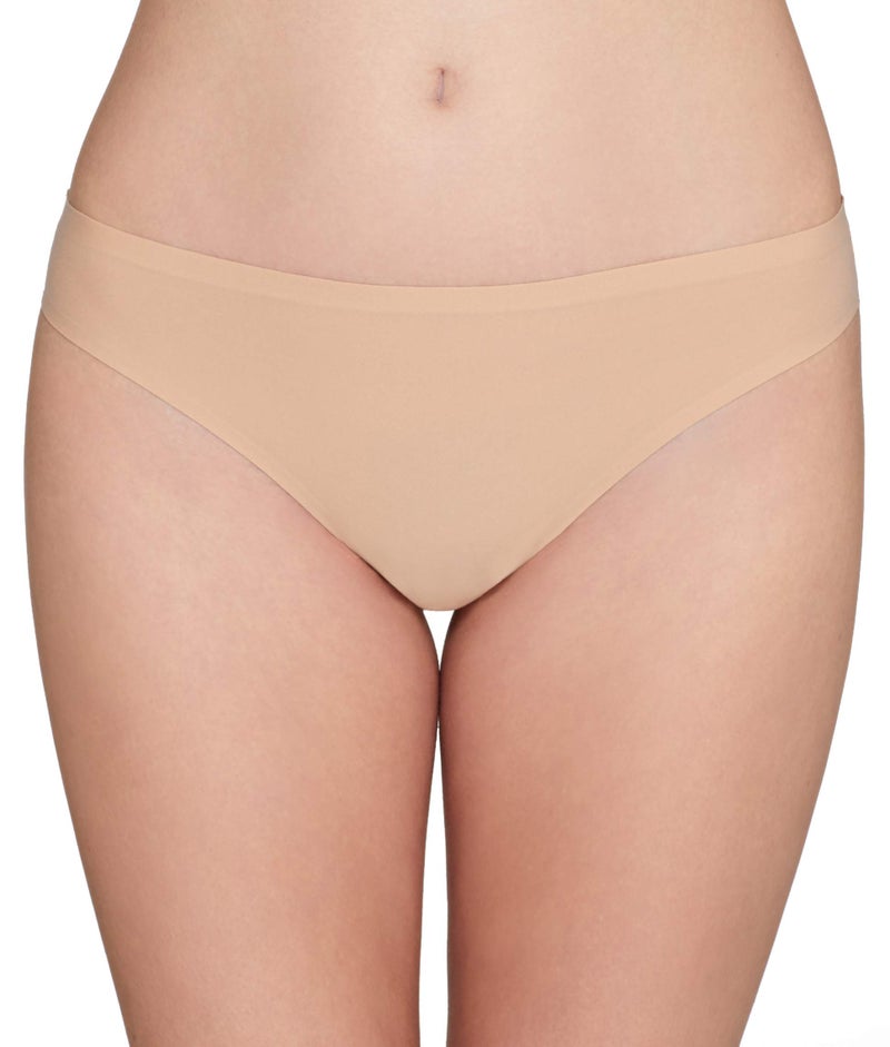 Chantelle Women's Soft Stretch One Size Seamless Thong, Ultra Nude - Image 3